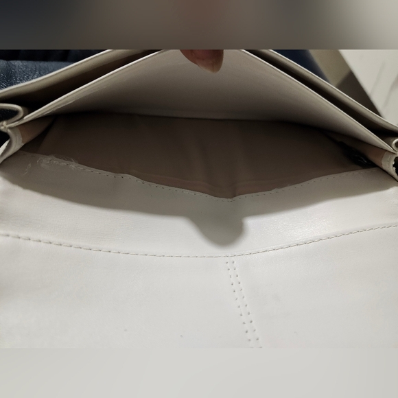 Coach Cream and Brown Signature Logo Women's Wallet, - Picture 9 of 10